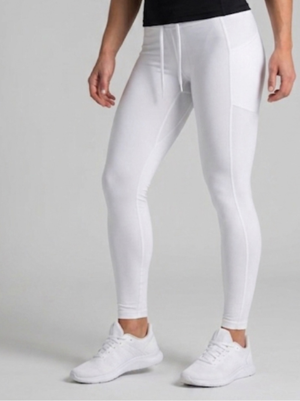 Orca White SS Compression Tights